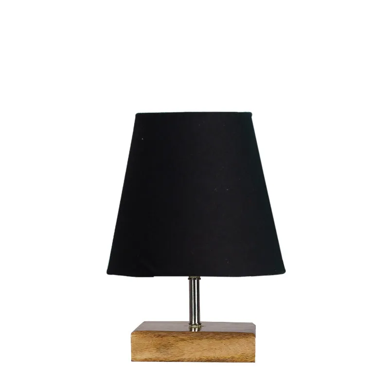 Tryda Fabric Table Lamp - Black,Brown media 4