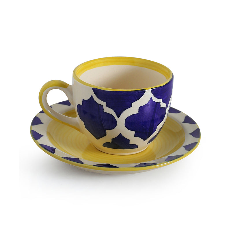 Moroccan Dream Tea Cup & Saucer (150 ML) - Twelve Piece Set media 5