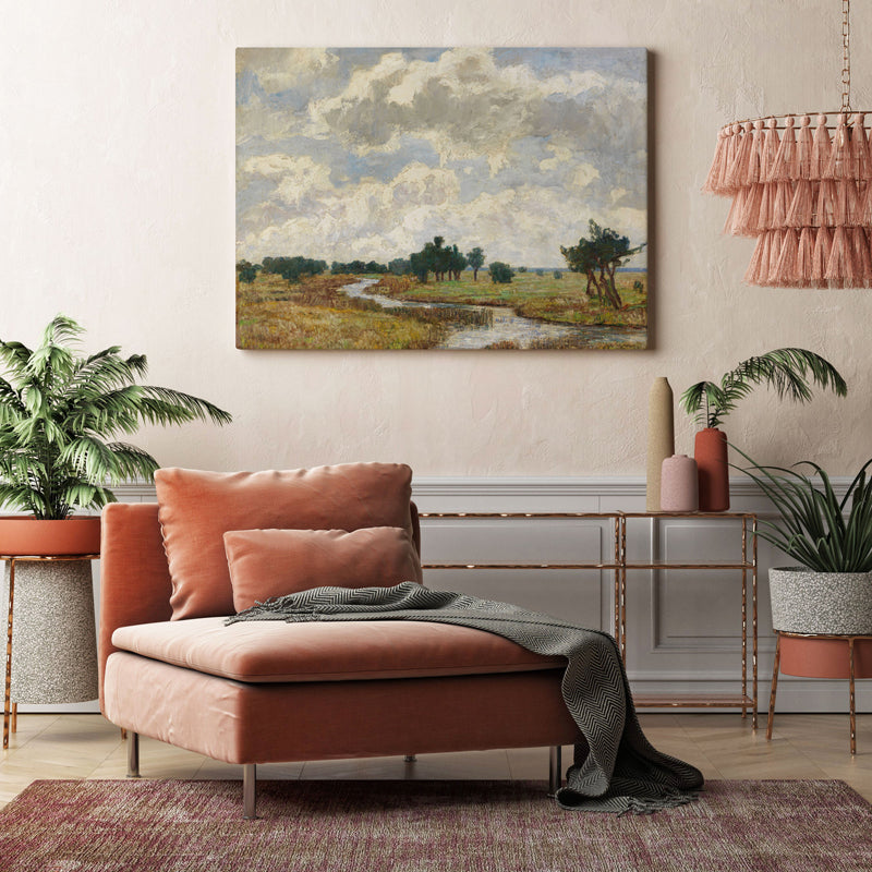 Cloudy Glade Wood Wall Art