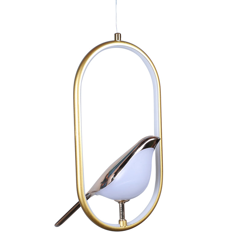 Avian Halo Iron Ceiling Lamp - Oval media 7