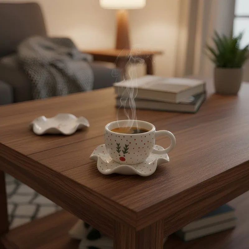 Petaline Ceramic Cup & Saucer media 4