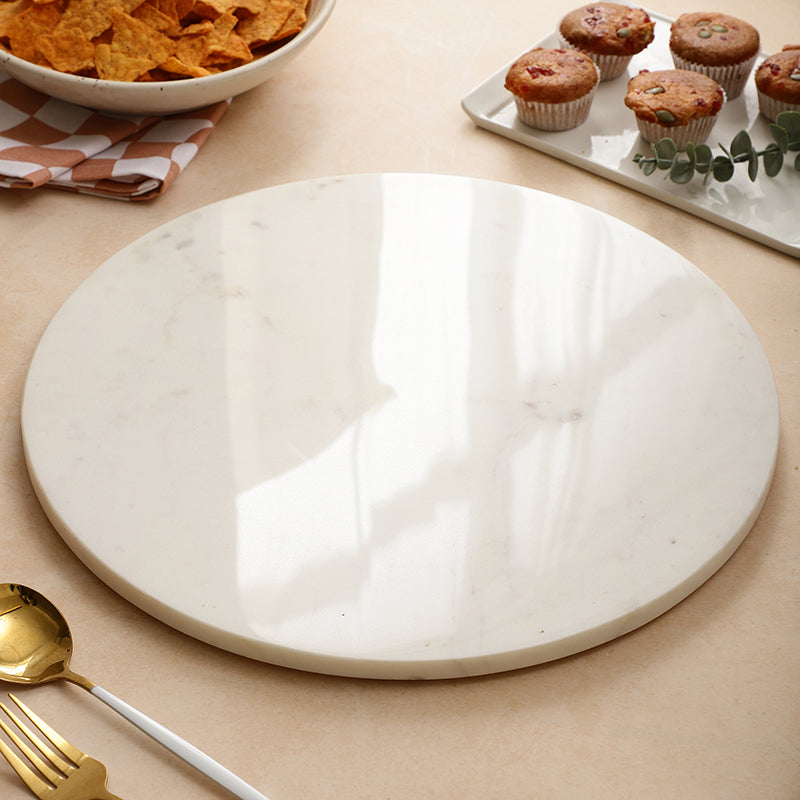 Stoneira Marble Serving Platter