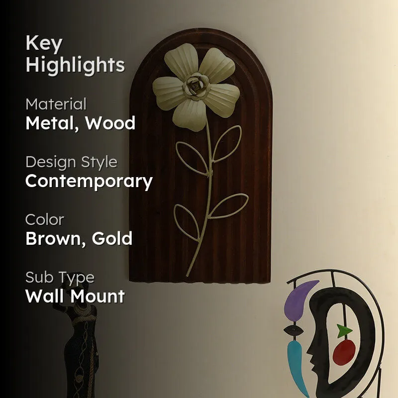 Lydie Metal & Wood Wall Accent media 2