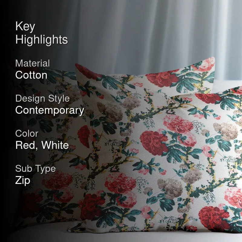 Mansa Floral Cushion Cover - Set Of Two media 2