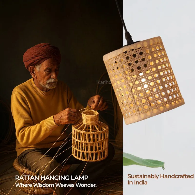 Orranil Rattan Ceiling Lamp media 7