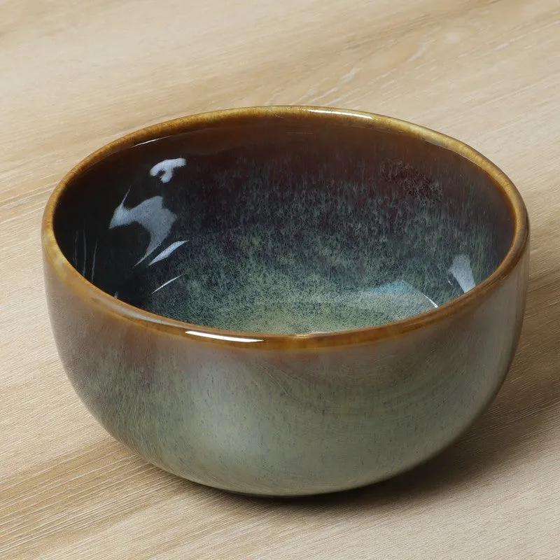 ServeEase Snack Bowl (Olive Green,400 mL Each) - Set Of Two media 3