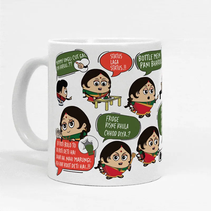 Desi Ceramic Coffee Ceramic Coffee Mug (330 mL) media 4