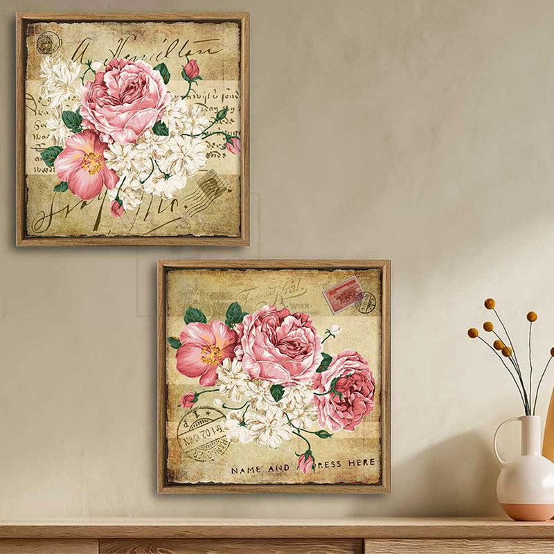 Baker Floral Wall Art - Set Of Two