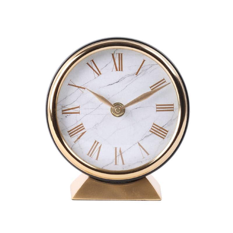 Sacha Gaspard Table Clock - Black & Gold media 7
