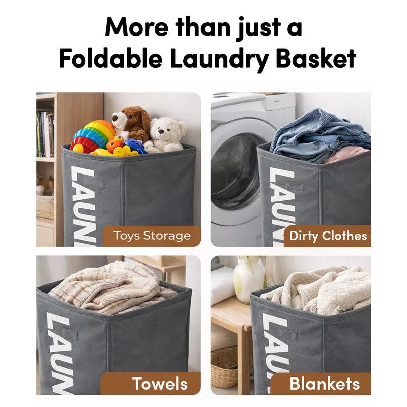 Rioware Easy Move Laundry Basket - Black media 8