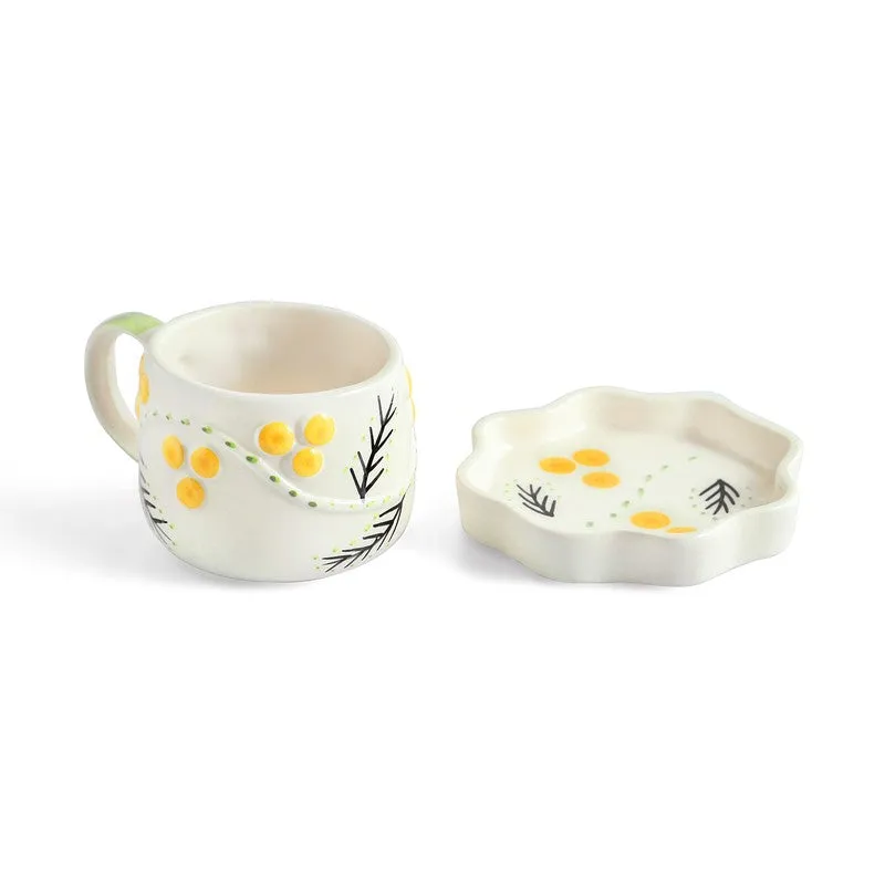 Spring Bloosom Cup & Saucer - 310 ML media 4