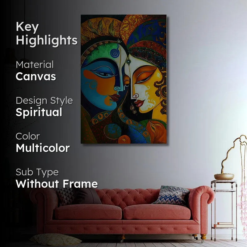 Vibrancy Of Love Wall Painting media 2