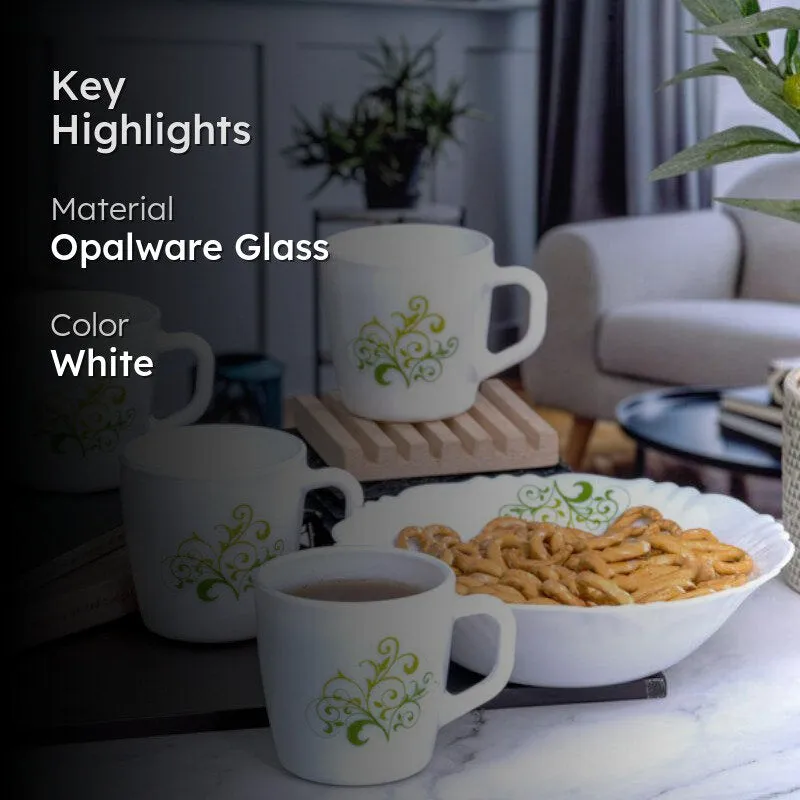 Cello Minsara Floral Tea & Snack Set - Five Piece Set media 2