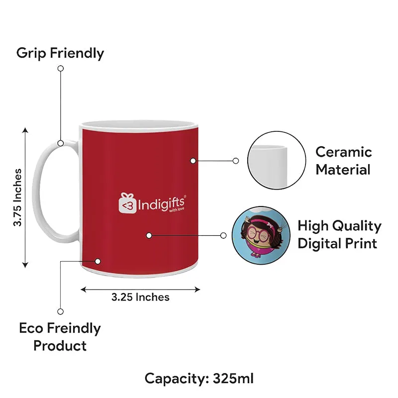 Whimsy Cute Buddha Ceramic Coffee Mug - 300 mL media 6