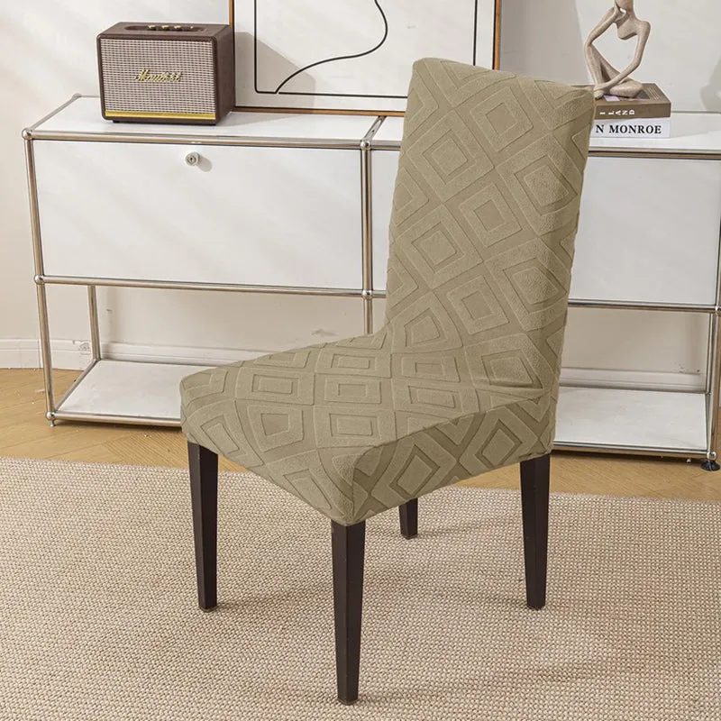 Clairona Polyester Chair Cover - Brown media 1