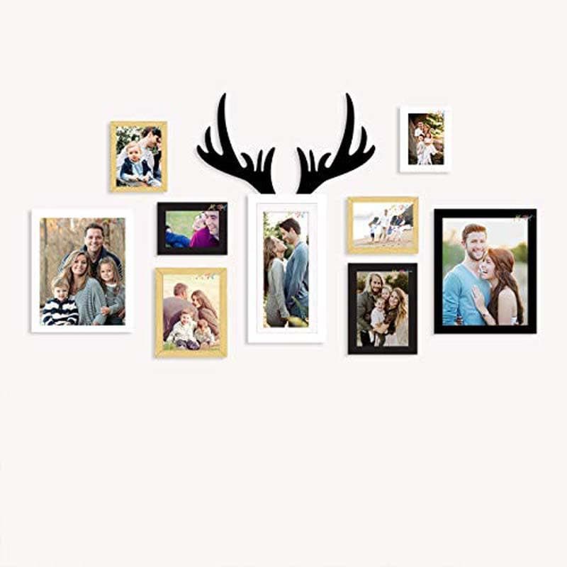 Stag Horn Photo Frame - Set Of Nine media 3