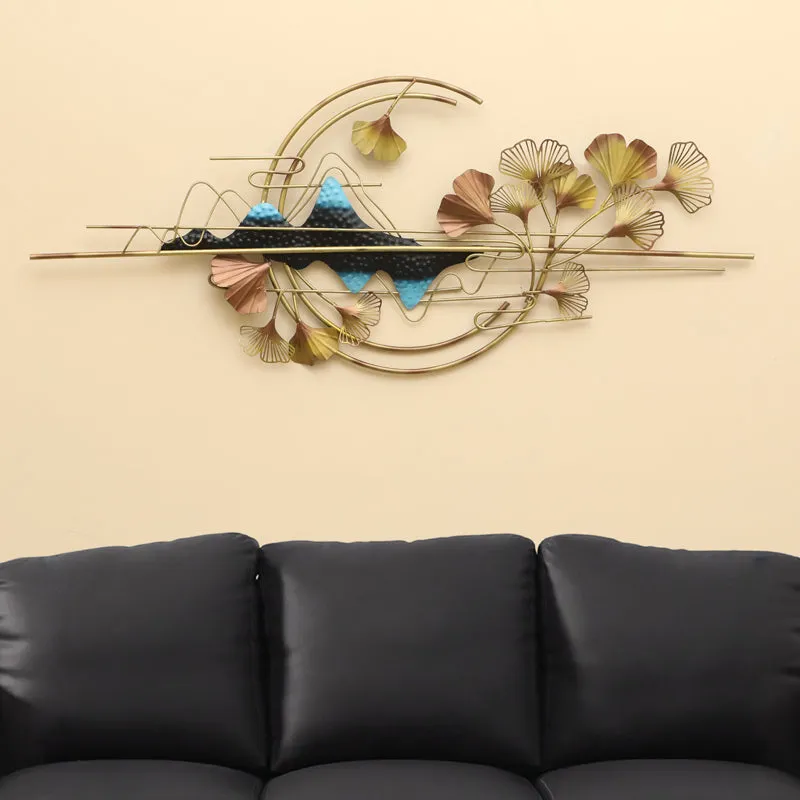 Thanatos Floral Metal Wall Accent media 1