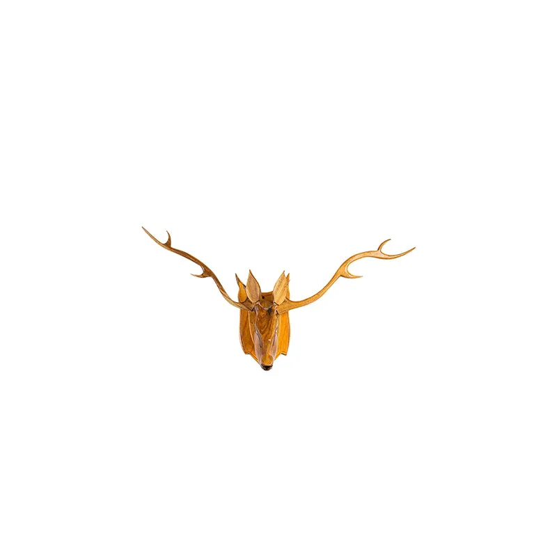 Antler Hue Wooden Wall Accent media 3