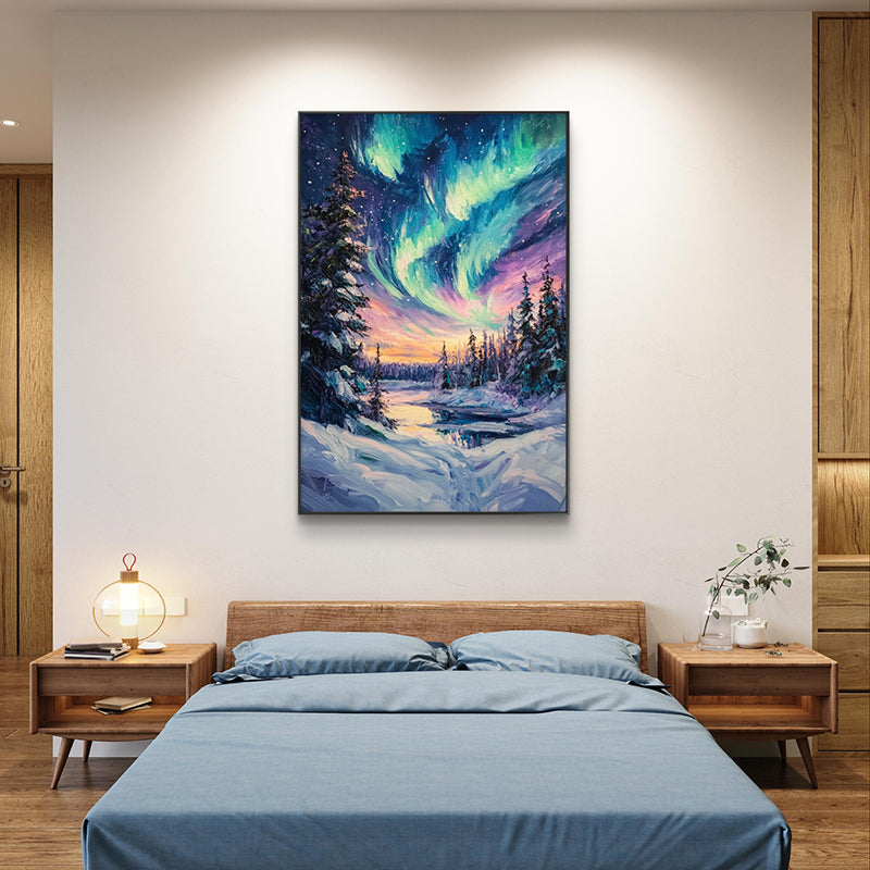 Aurora Nights Wall Painting