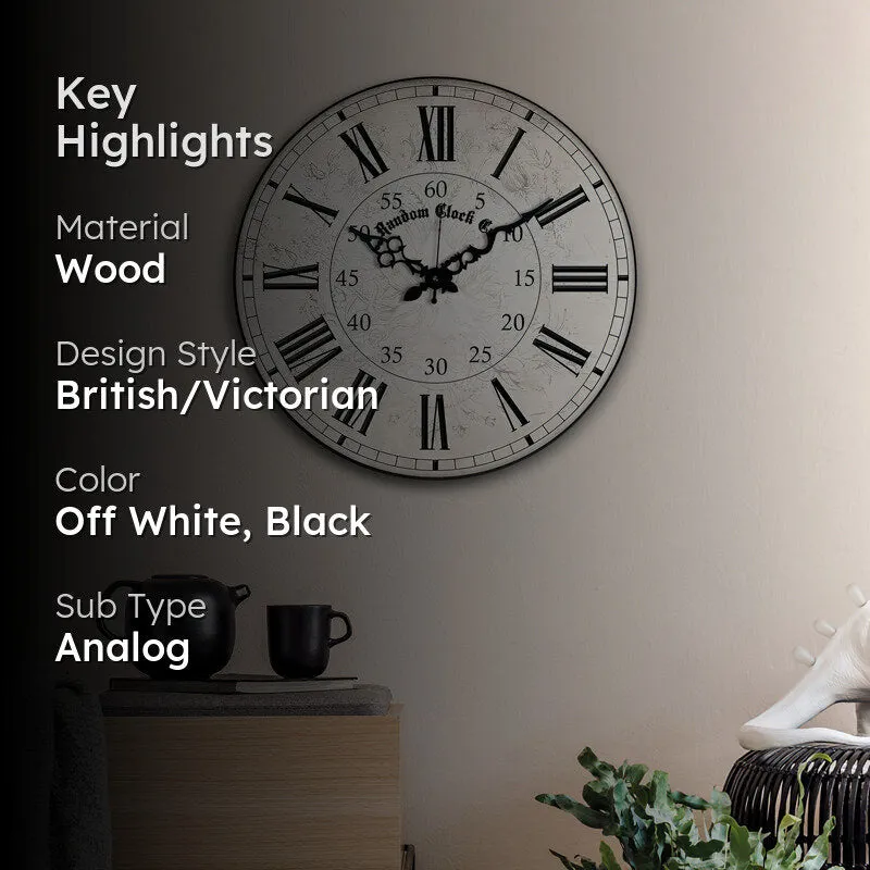 Nostivo Wood Analog Wall Clock media 2