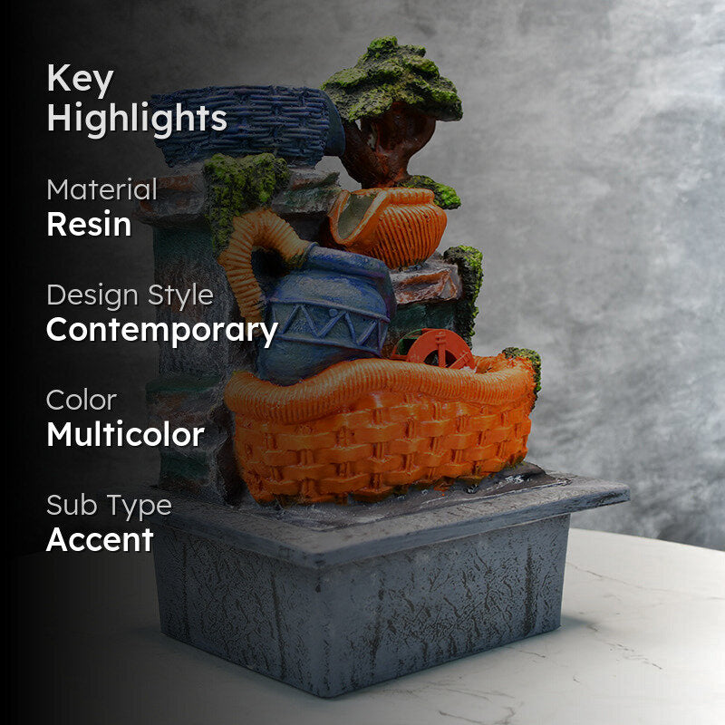 Basket Case Resin Tabletop Fountain media 2