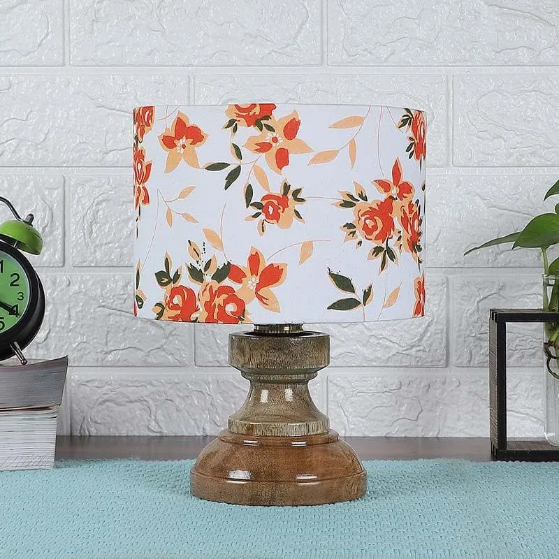 Pansy Fabric Table Lamp - Multicolor media 3