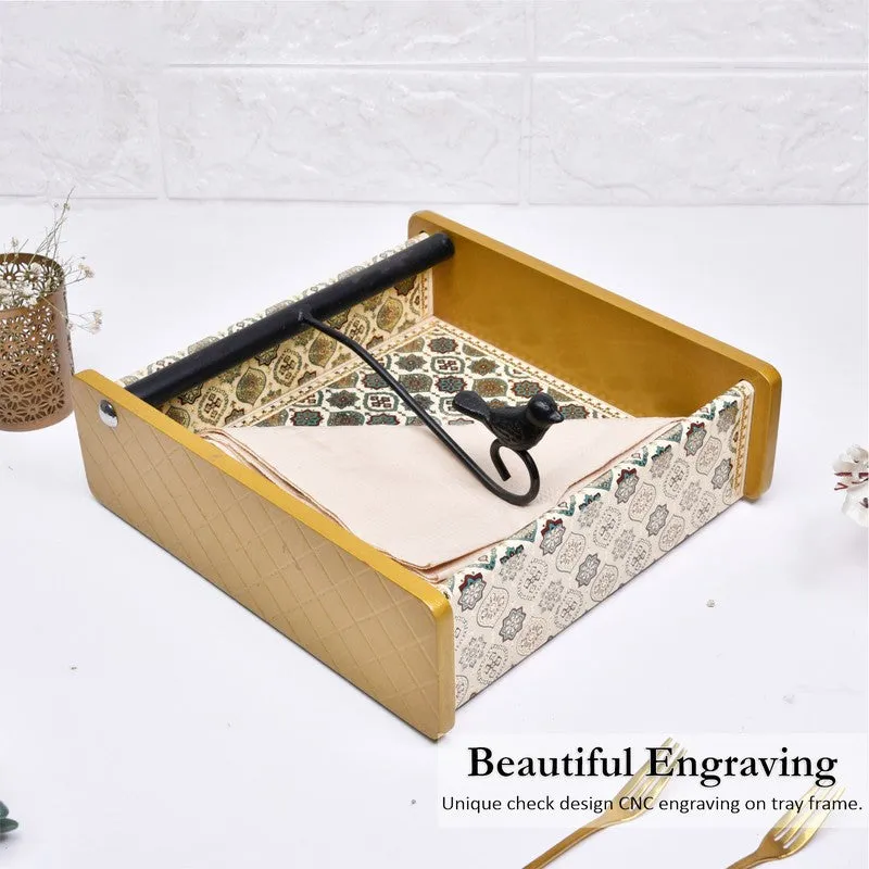 Velvet Pull Tissue Holder media 5
