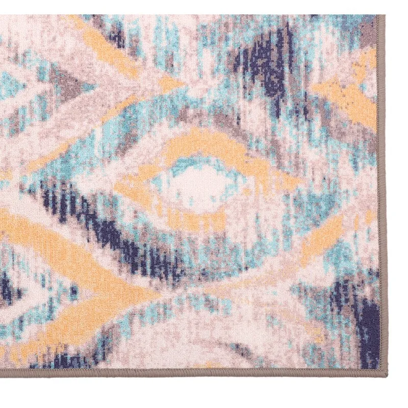 Ikkath Patterened Nylon Runner Rug media 4