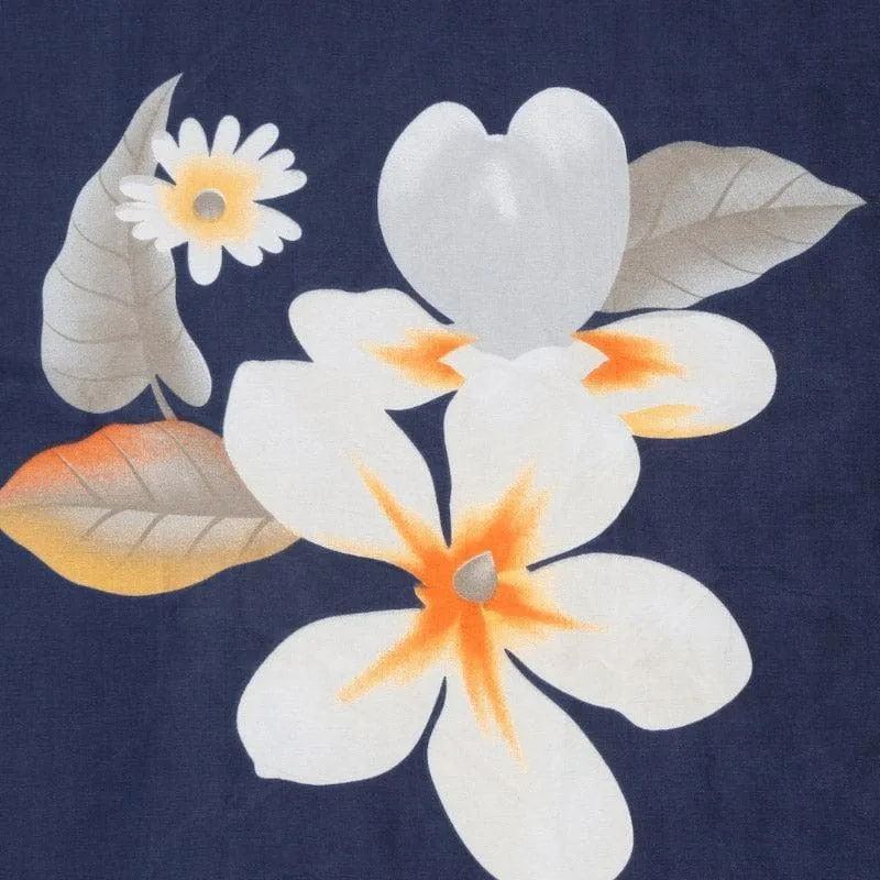 Frost Lily Printed Bedsheet - 150 GSM media 3