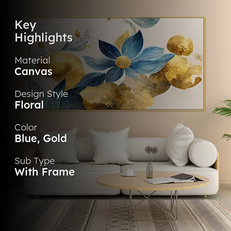 Ovila Floral Canvas Wall Painting media 2