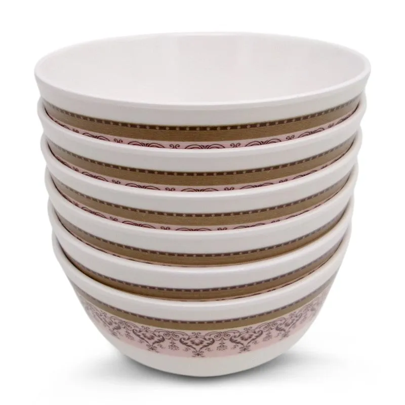 Classic Melamine Snack Bowls (300 mL Each) - Set of Six media 5