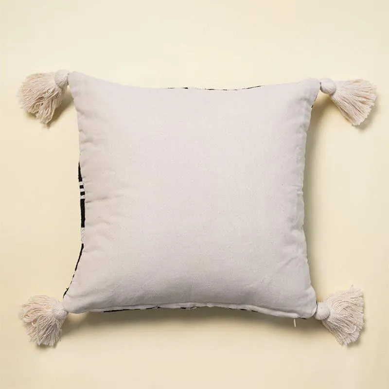 Black of Diamonds Cotton Cushion Cover media 5