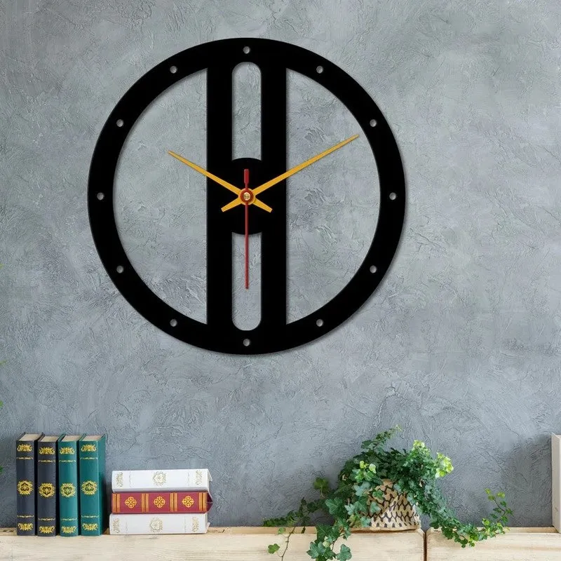 Pure Wood Round Wall Clock media 3