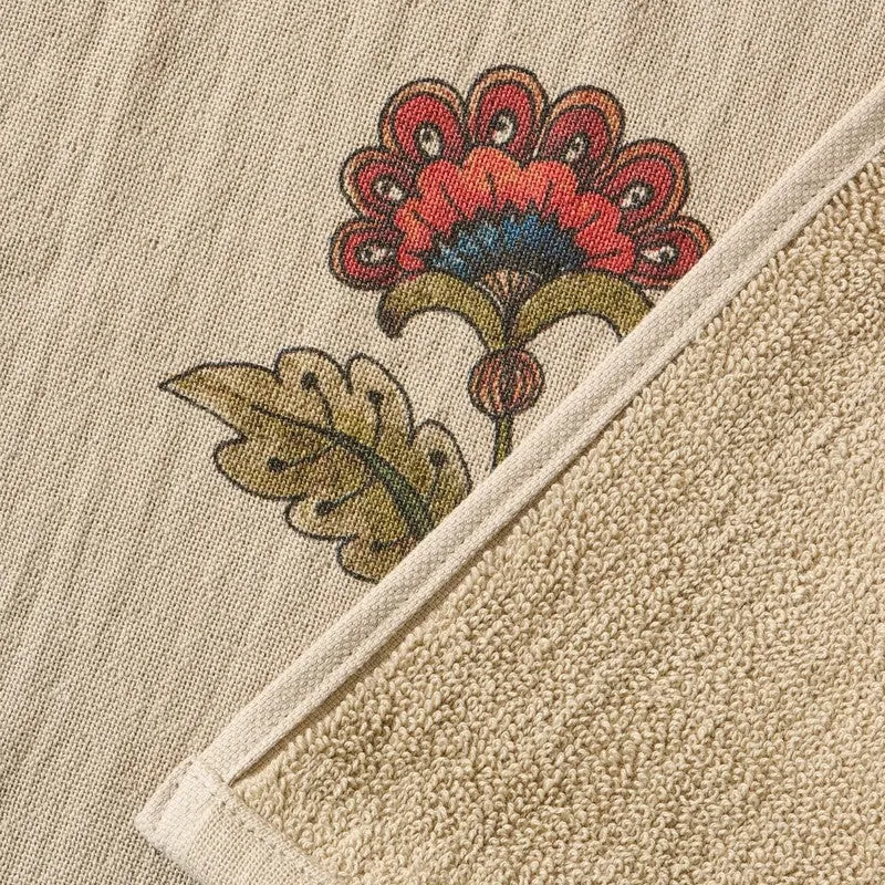 Plushara Cotton Hand Towel - Set Of Two media 5