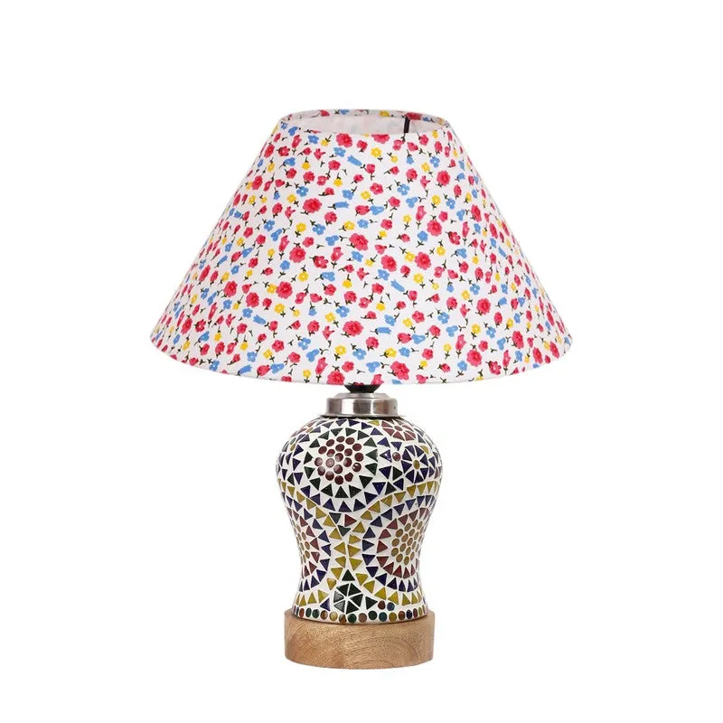 Aurenique Fleura Arbor Wooden Table Lamp - Multicolor media 5