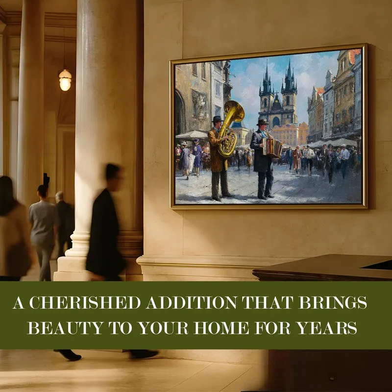 Rhapsody Canvas Wall Painting With Frame media 7