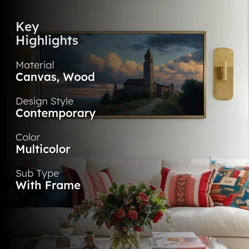 Eternal Horizon Canvas Wall Painting With Frame media 2