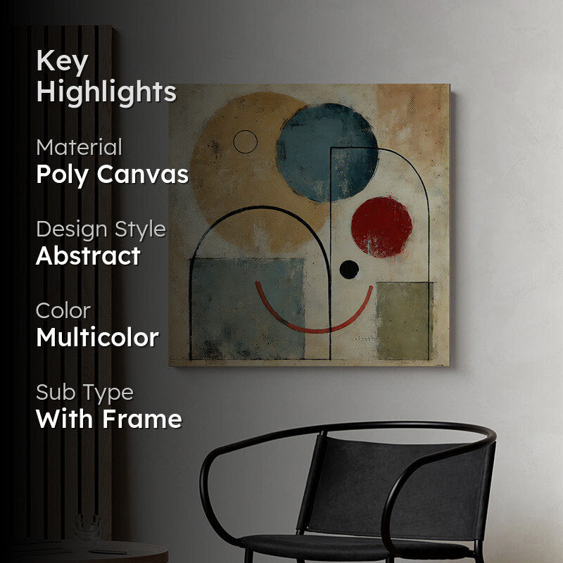 Boho Mid-century Wall Painting media 2