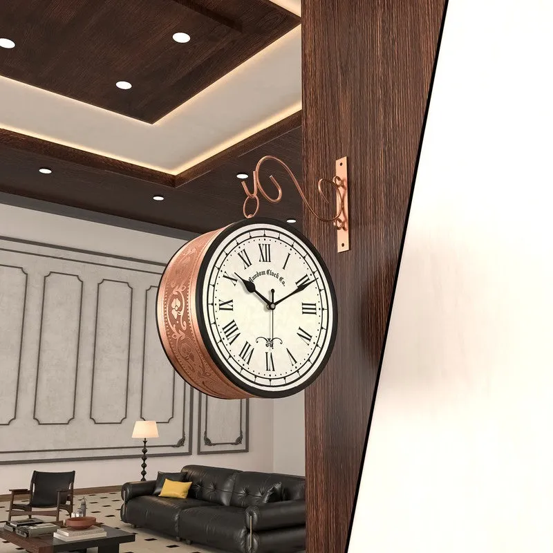 Railmont Double Sided Wall Clock media 3