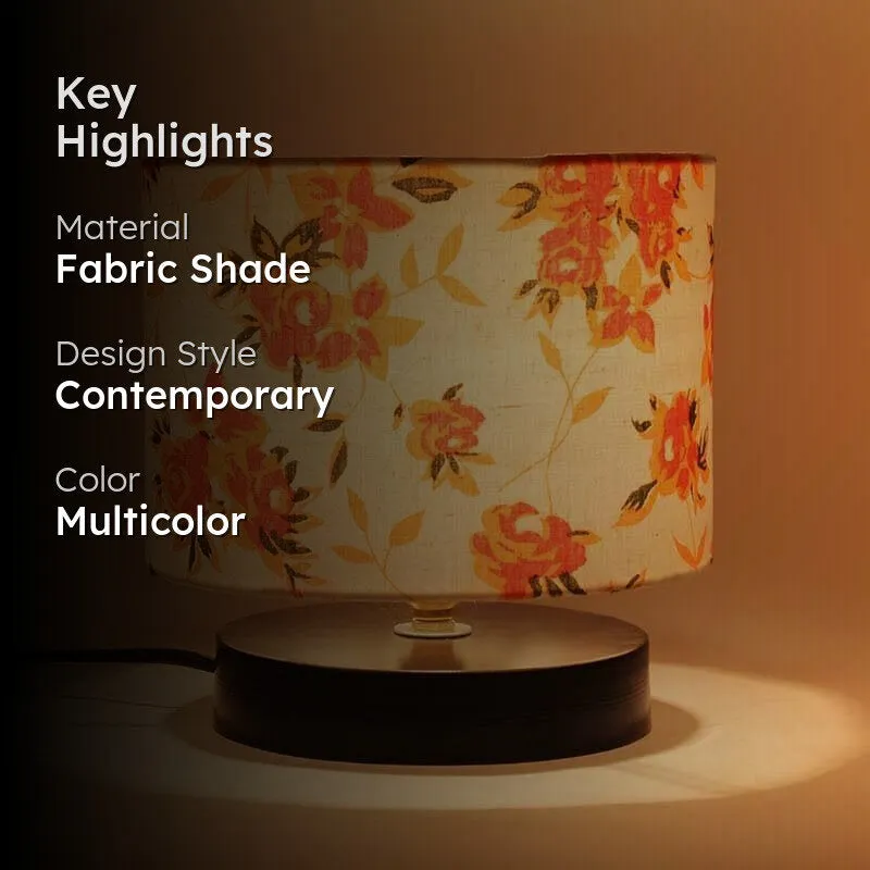 Papilon Fabric Table Lamp - Multicolor media 2