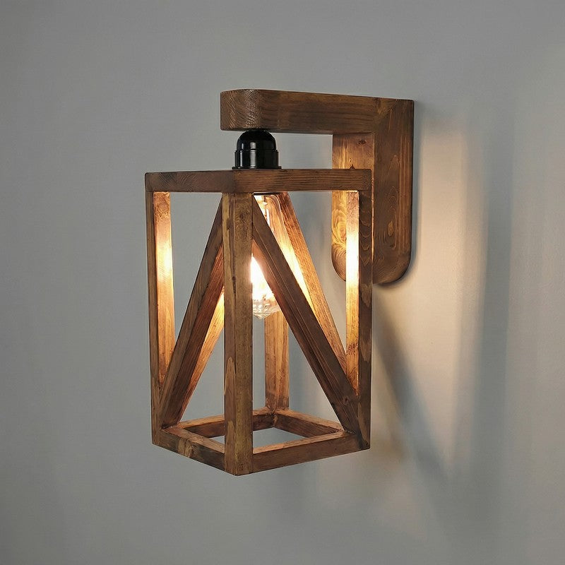Ocelis Wooden Wall Lamp media 6