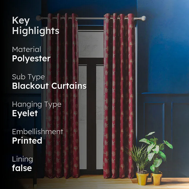 Ailith Polyester Blackout Curtain - Set Of Two media 2