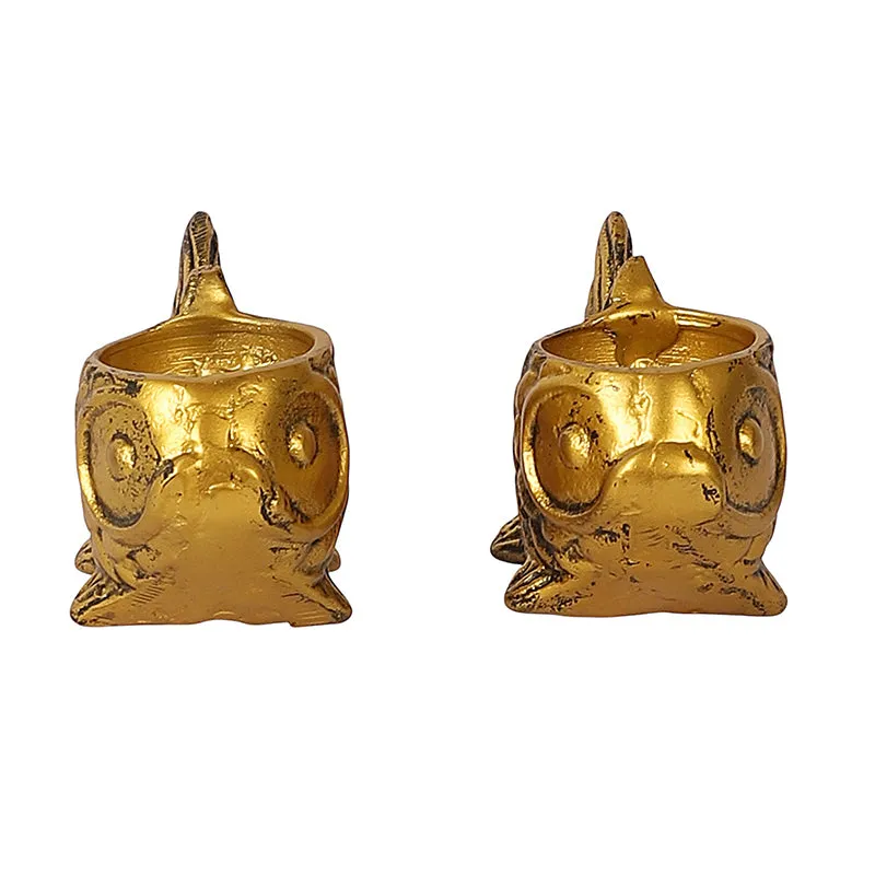 Matsya Tea Light Holder - Set Of Two media 4