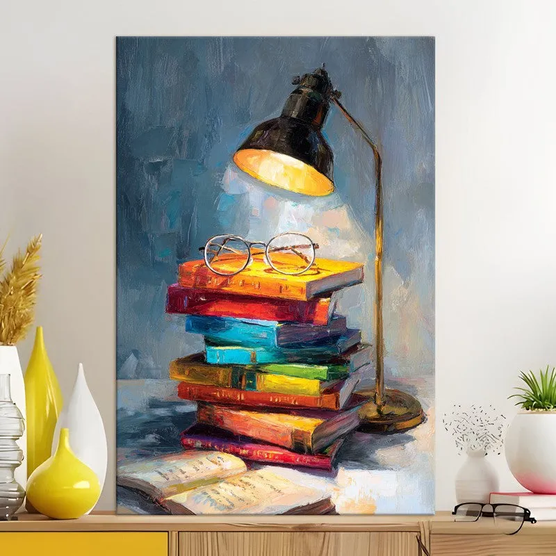 Cozy Reading Nook Canvas Wall Art media 5