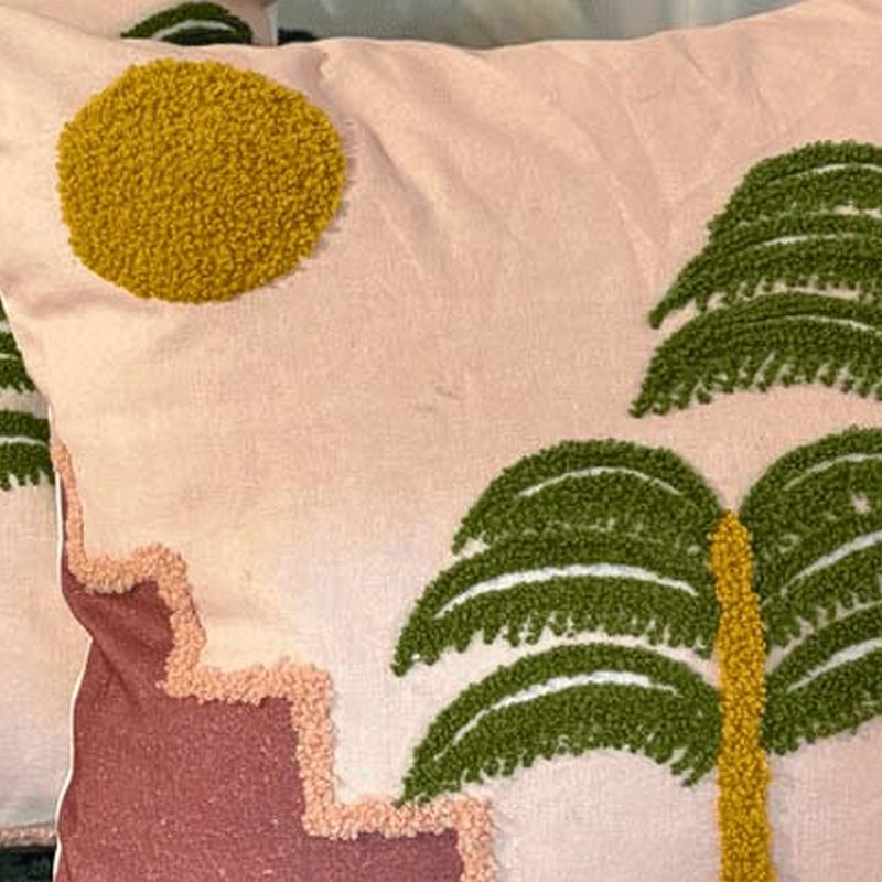 Tropikal Palms Cushion Cover - Set Of Three