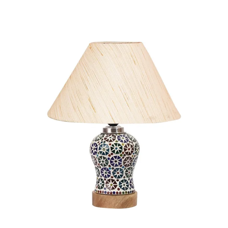 Avyron Wooden Table Lamp - Multicolor media 5