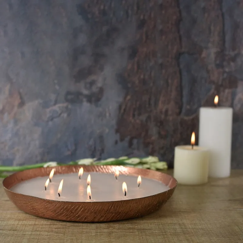 Glowen Copper Vanilla Scented Soy Wax Candle media 4