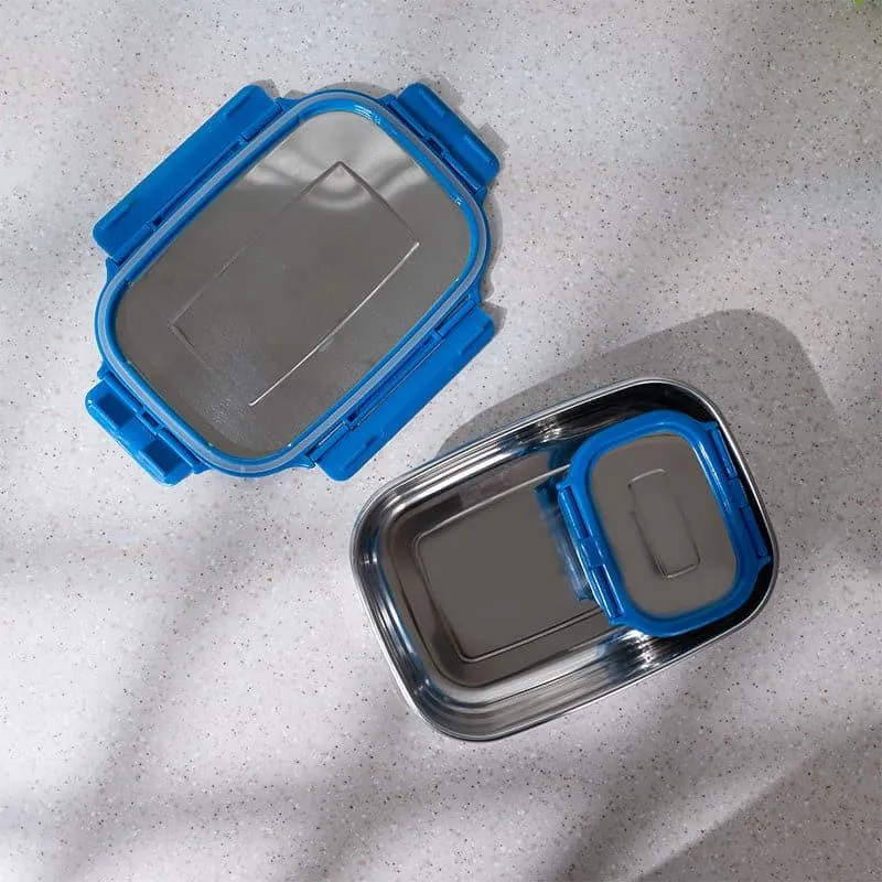 Jungle Holly Blue Lunch Box (775/150 mL) - Two Piece Set media 6