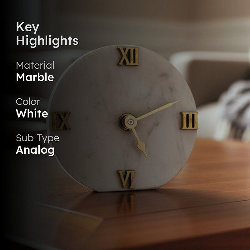 Valdis Handcrafted Table Clock media 2