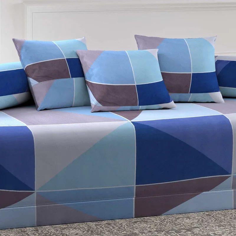 Inkara Printed Diwan Set - Six Piece Set media 4
